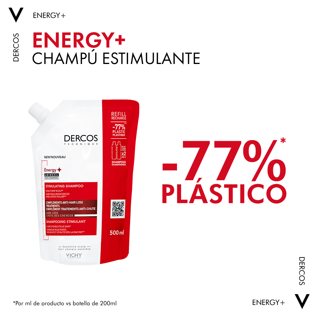 Imagen de DERCOS CHAMPU AMINEXIL ESTIMULANTE 500ML RECARGA