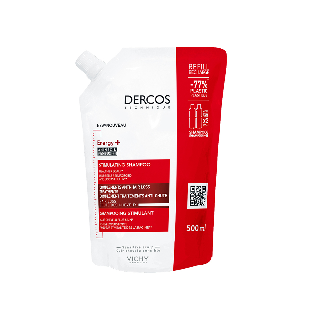 Imagen de DERCOS CHAMPU AMINEXIL ESTIMULANTE 500ML RECARGA