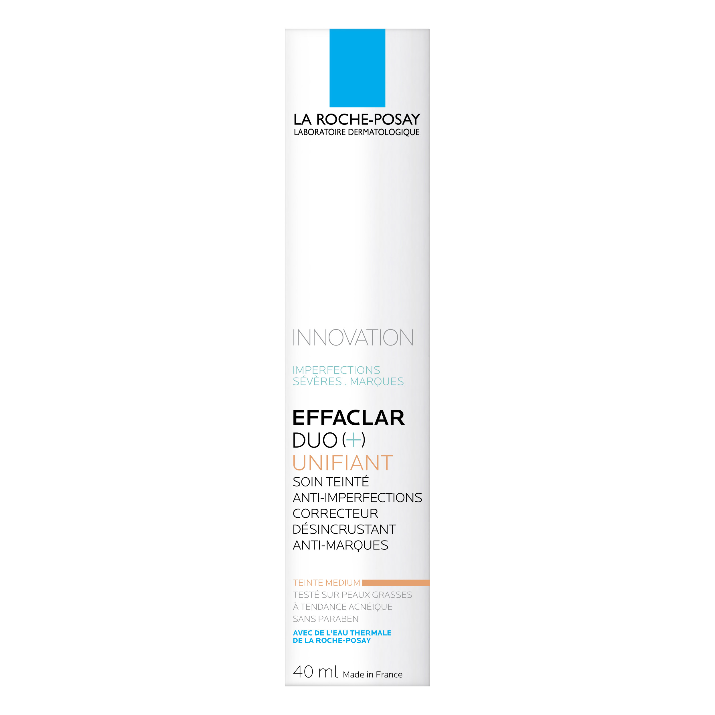 Imagen de EFFACLAR ROCHE POSAY DUO UNI MEDIUM 40ML