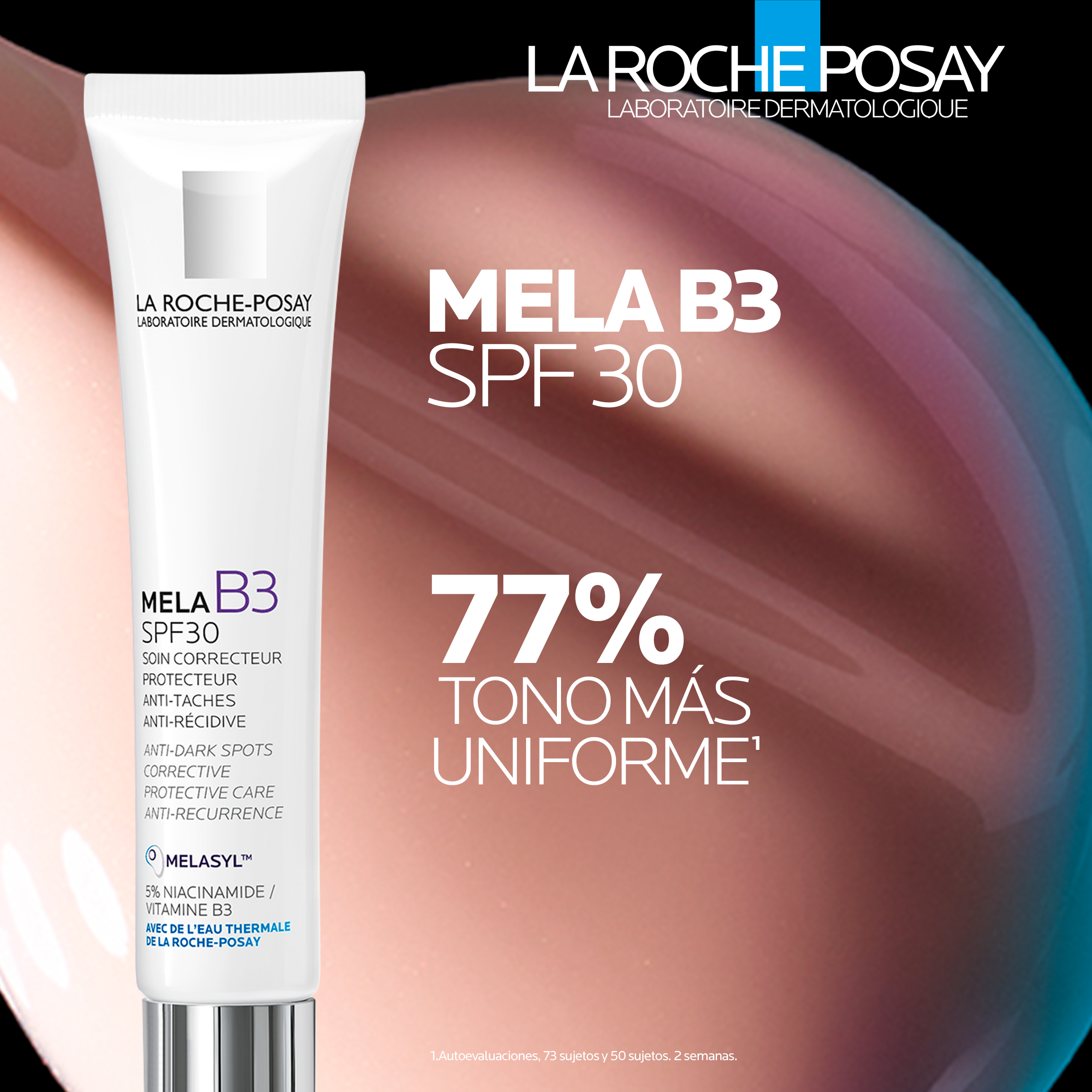 Imagen de MELA B3 SPF30 CREMA DIA ROCHE POSAY 40 ML