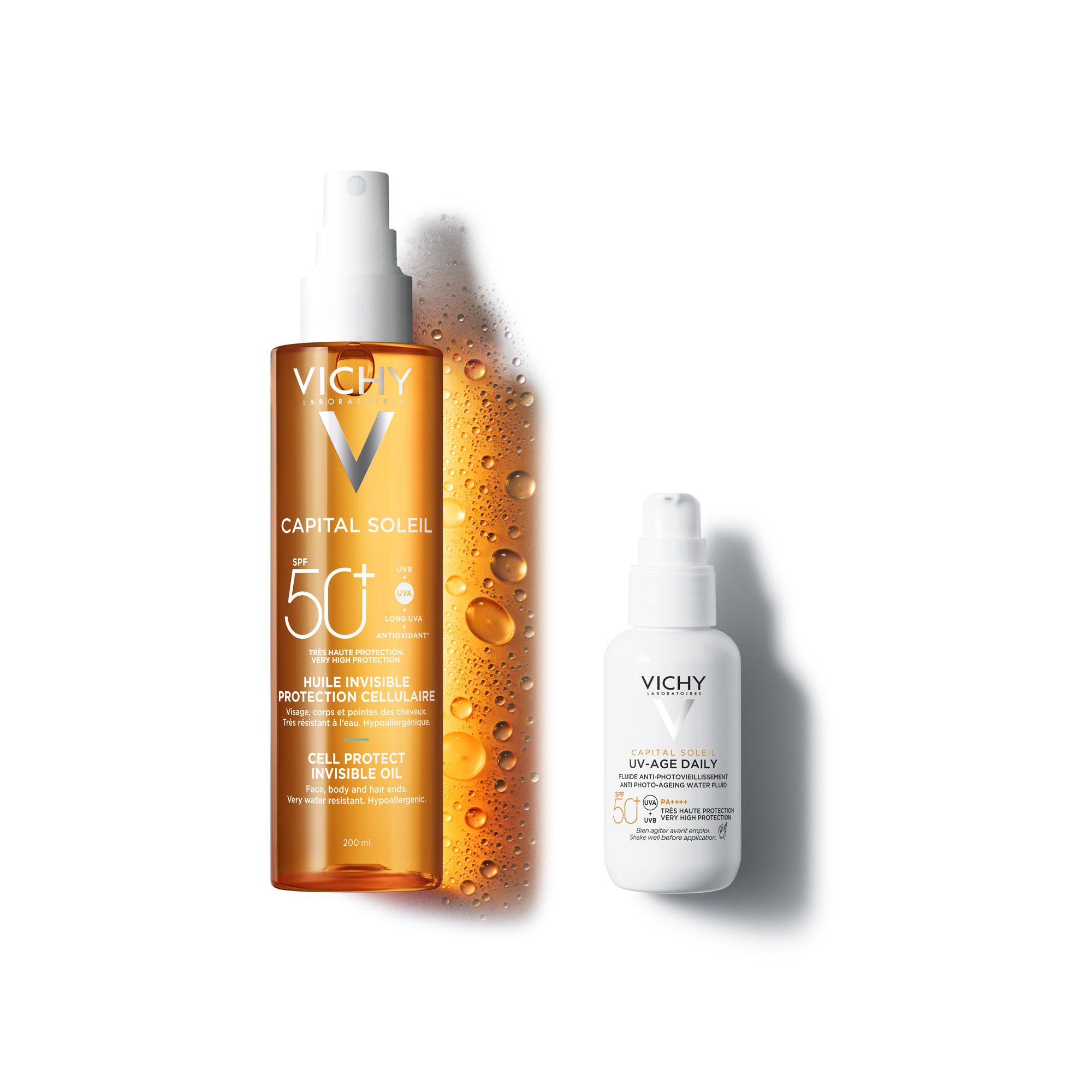 Imagen de VICHY CAPITAL SOLEIL ACEITE SPF50 200 ML