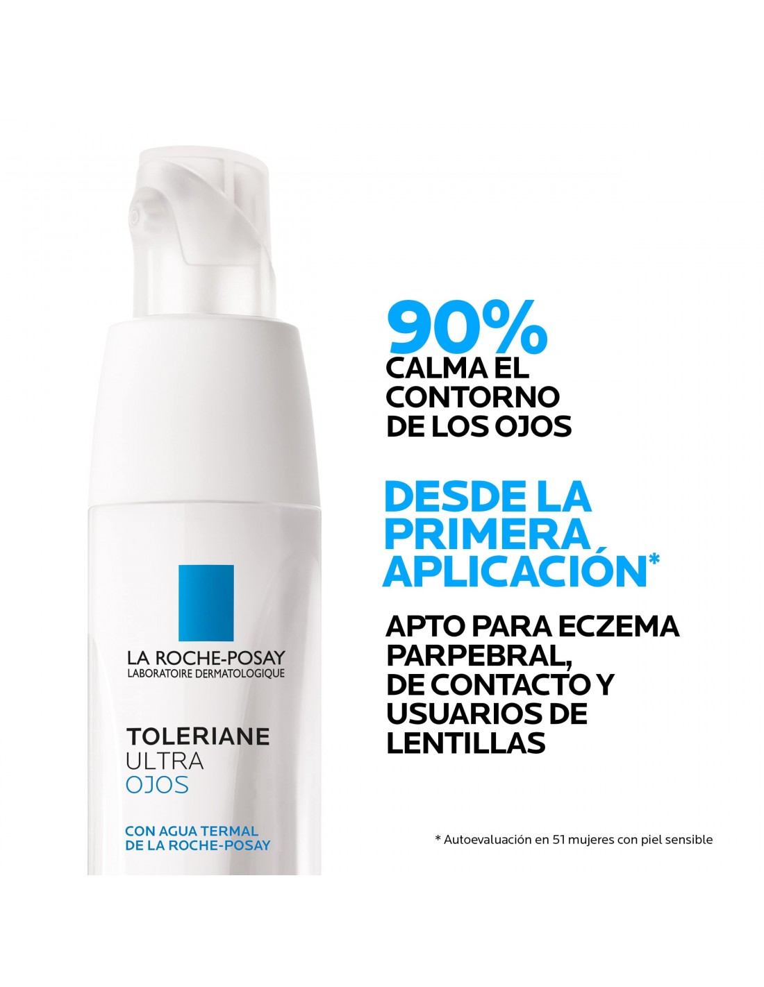 Imagen de TOLERIANE ULTRA CONT.OJOS ROCHE POSAY 20