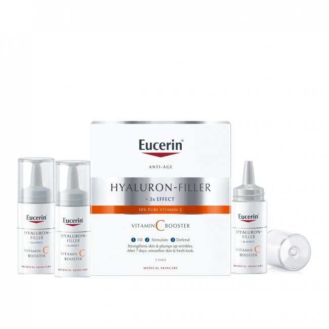 Imagen de EUCERIN HYALURON FILLER VITAM.C 3X8ML.