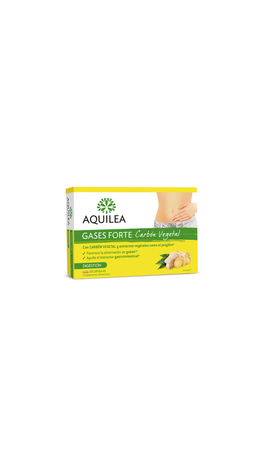 AQUILEA GASES FORTE 60 CAPS