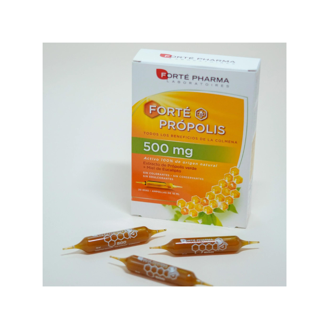 Imagen de FORTE PROPOLIS 500 MG 20 AMPOLLAS