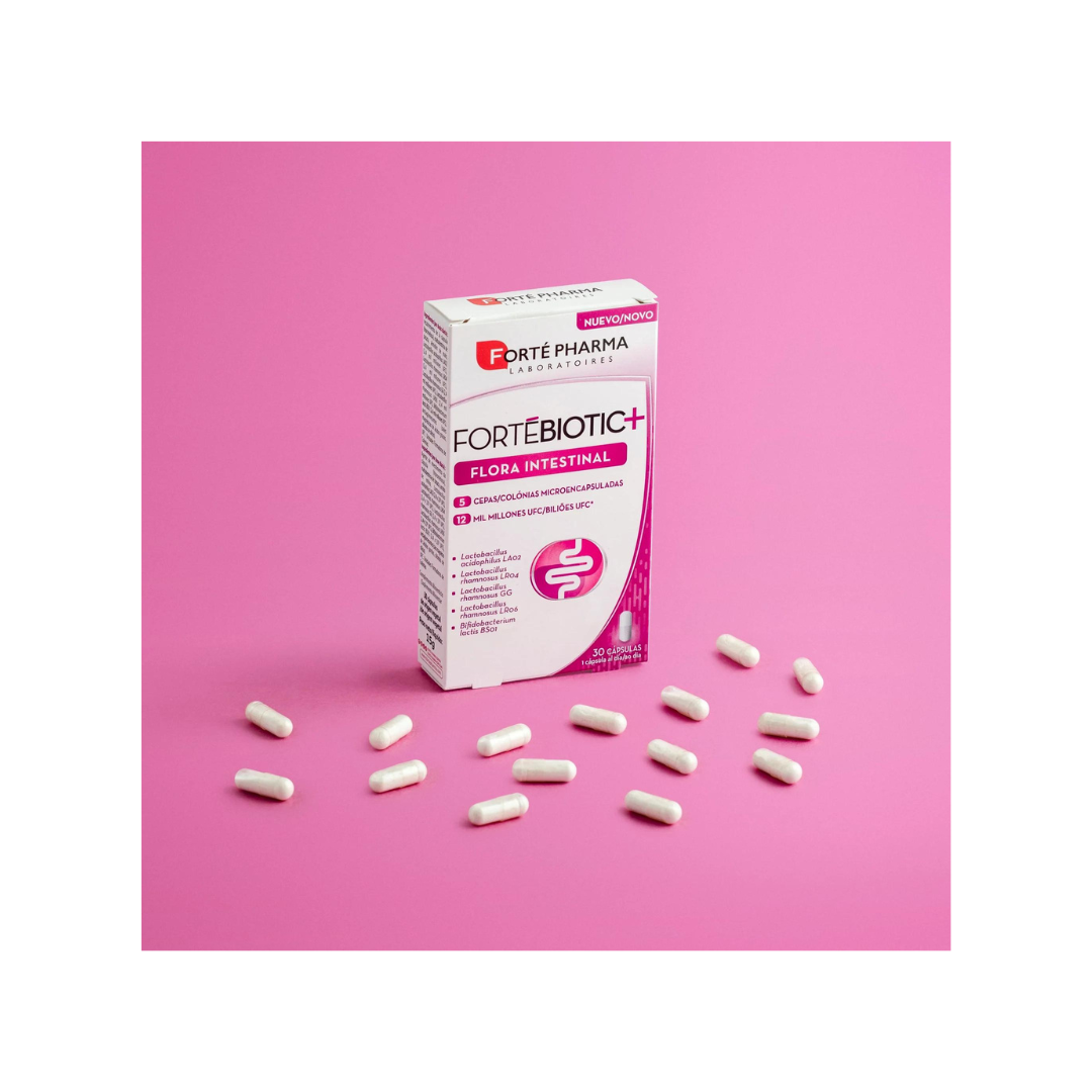 Imagen de FORTEBIOTIC+ FLORA INTESTINAL 30 CAPS.