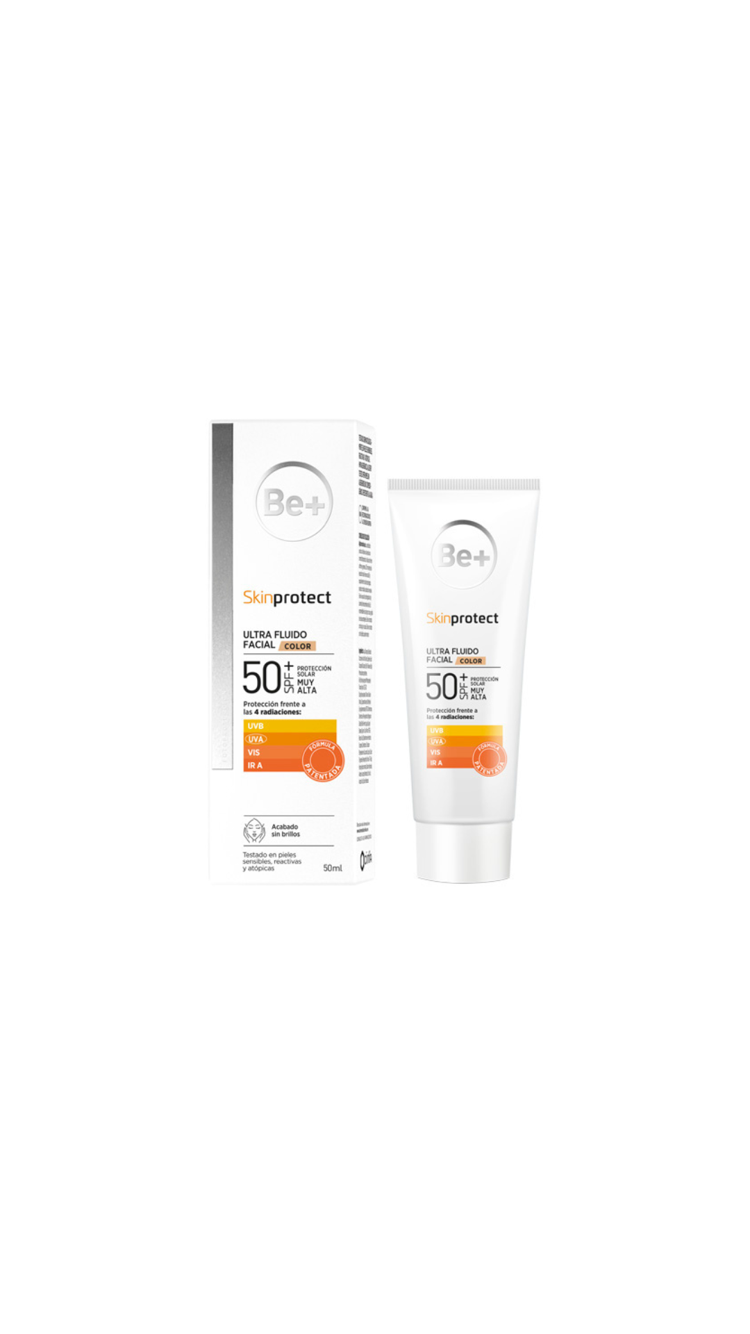 Imagen de BE+ SKIN PROTECT FACIAL COLOR SPF50+ 50M