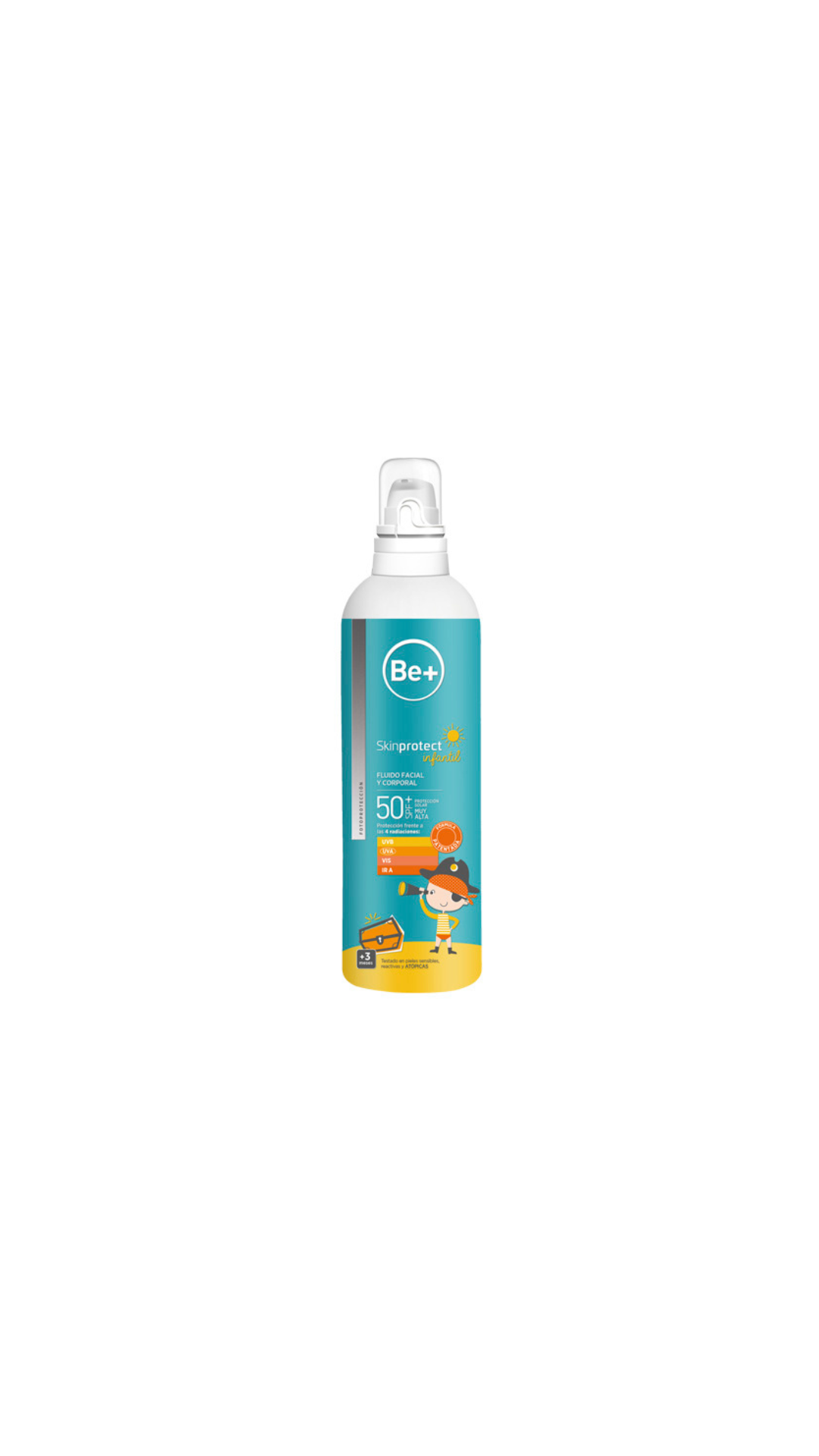 Imagen de BE+SKIN PROTECT SPRAY FAC.INF.SPF50 250M