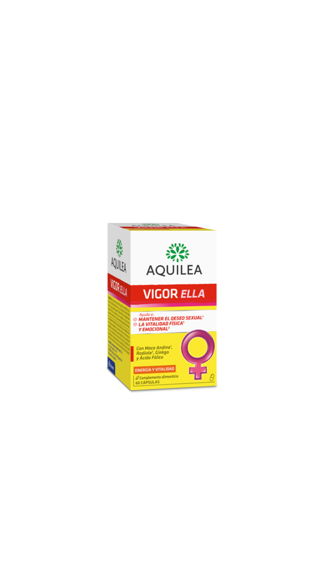 Imagen de AQUILEA VIGOR ELLA 60 CAPSULAS