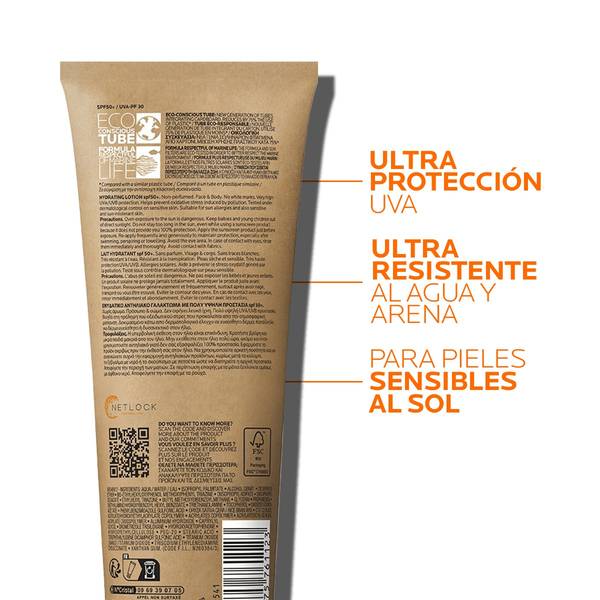 Imagen de ANTHELIOS LECHE HIDRAT SPF 50+ 250ML