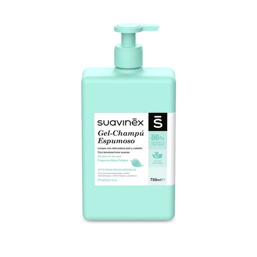 Imagen de GEL CHAMPU SUAVINEX ESPUMOSO 750 ML