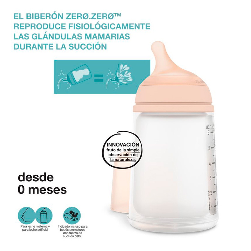 Imagen de BIBERON SUAVINEX ANTICOLICO SIL.M 270 ML