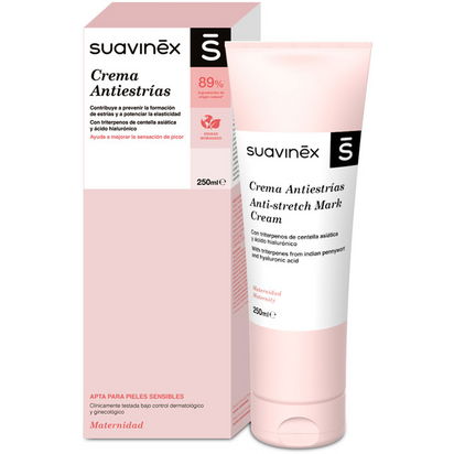 Crema antiestrías embarazo 500ml - Suavinex