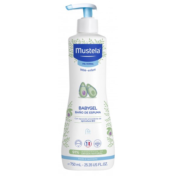 Imagen de MUSTELA BABYGEL HIPOALERGICA 750 ML