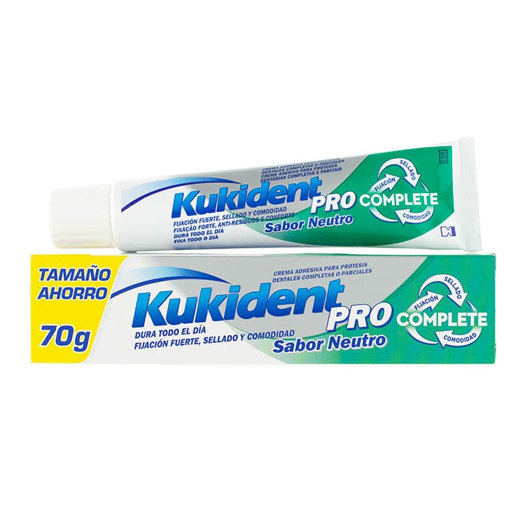 Imagen de KUKIDENT COMPLETE PRO NEUTRO 70 GR