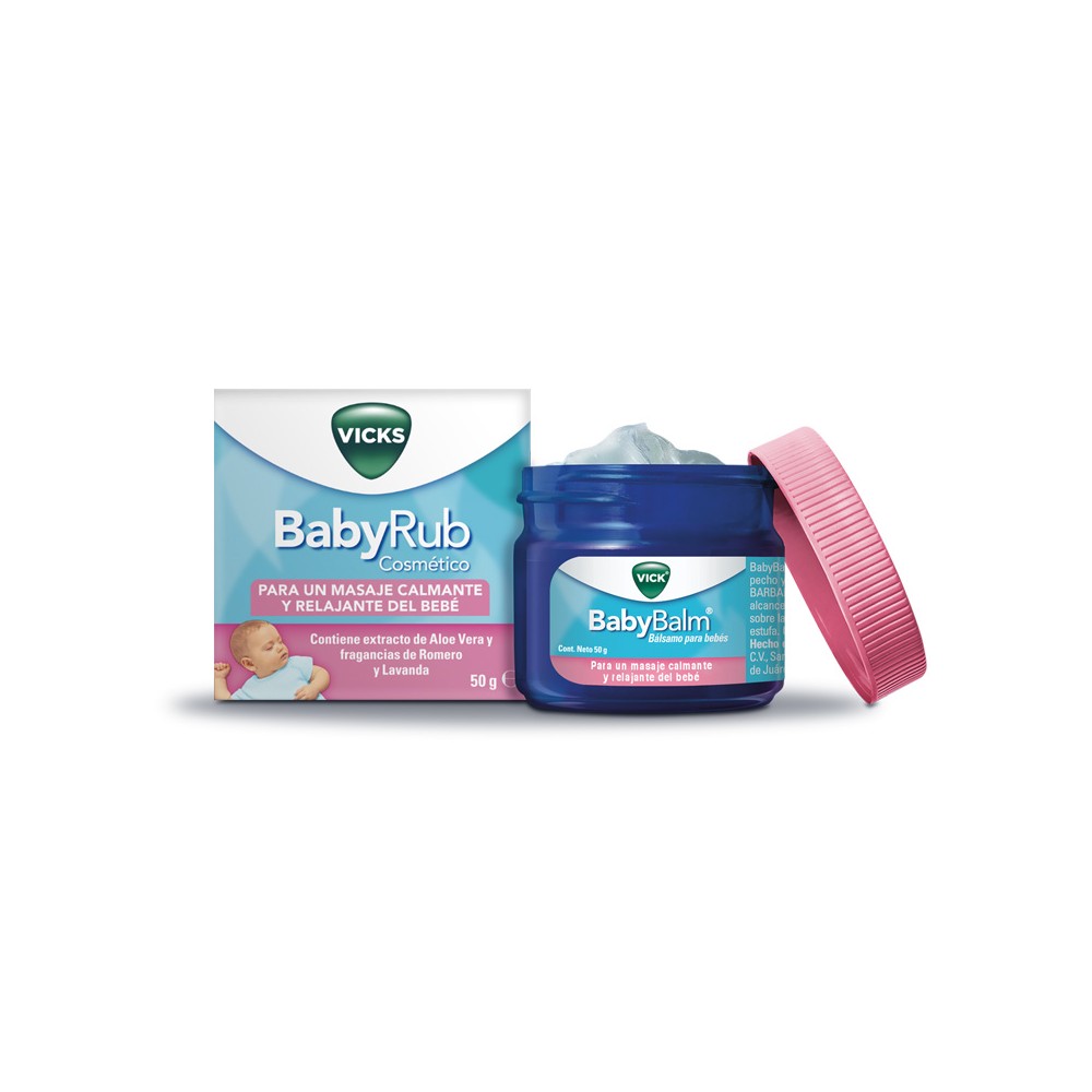 Imagen de VICKS BABYRUB BALSAMO 50 GR