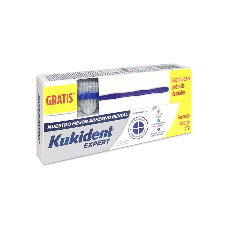 Imagen de KUKIDENT EXPERT 57 GR + CEPILLO GRATIS