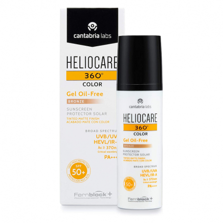 Imagen de HELIOCARE 360¦ COLOR GEL OIL FREE BRONZE