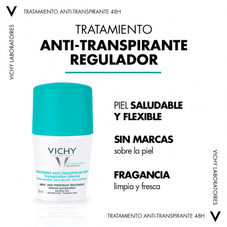 Imagen de VICHY DESODORANTE BOLA 48 H. 50 ML.