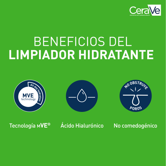 Imagen de CERAVE LIMPIADORA HIDRATANTE 473 ML.