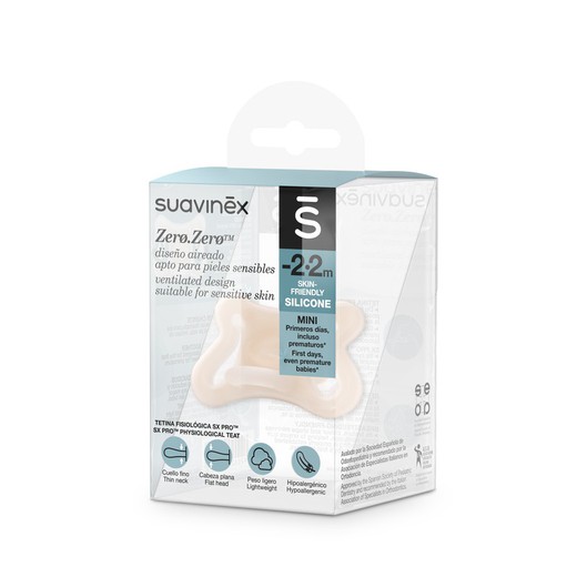 CHUPETE SUAVINEX 0-6 M SILICONA 2 UND  Comprar online - Farmacia La  Mojonera