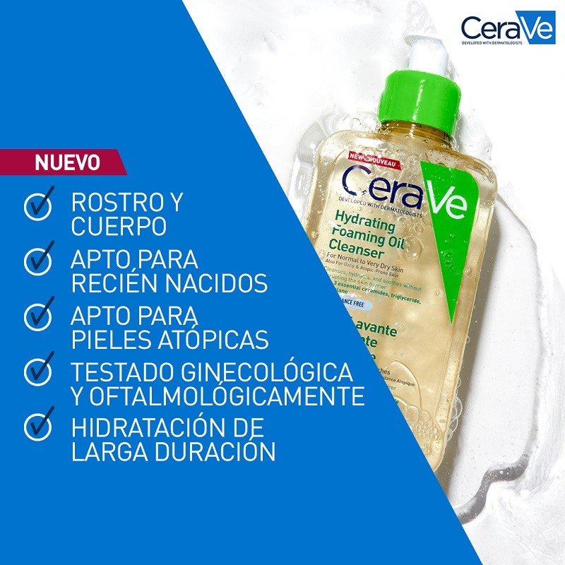 Imagen de CERAVE ACEITE LAVANTE 473 ML