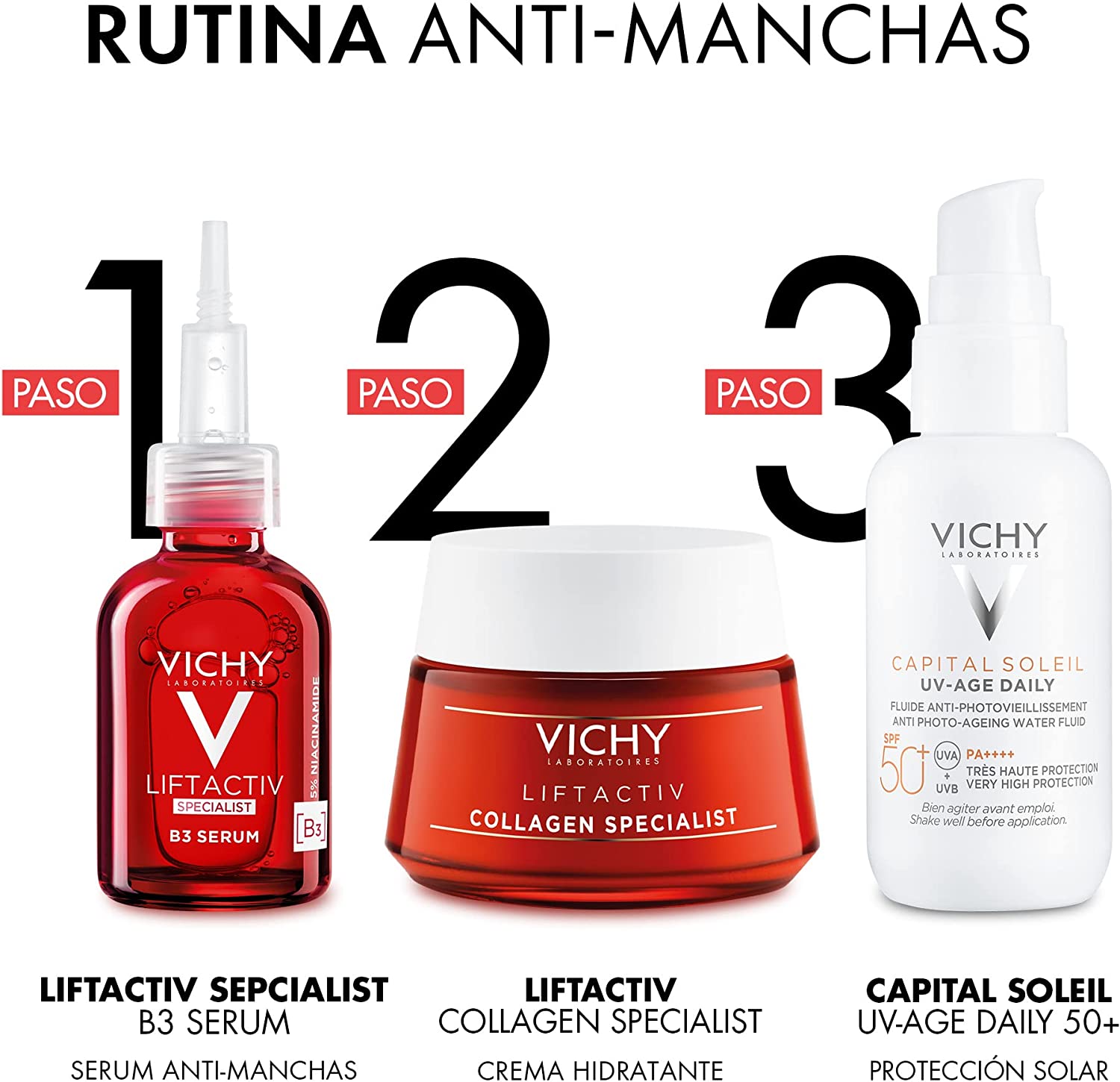 Imagen de VICHY LIFTACTIV B3 CR.DIA ANTIMANCHA 50M