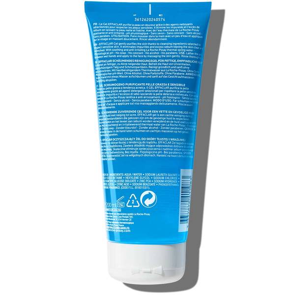 Imagen de EFFACLAR GEL PURIFICAN ROCHE POSAY 200ML