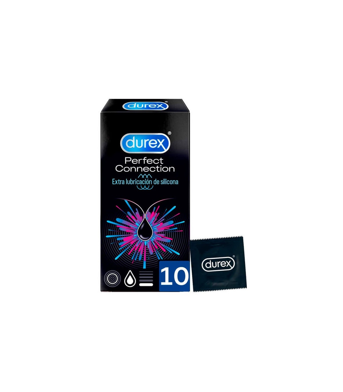 Imagen de DUREX PERFECT CONNECTION PRESERV.10 UN.