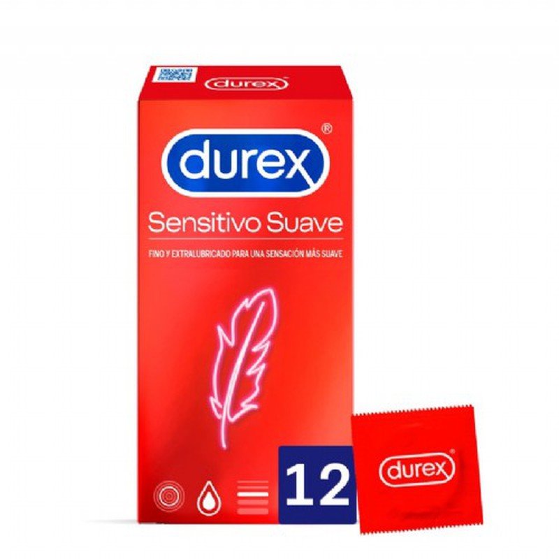 Imagen de DUREX PRESERVA SENSITIVO EASY ON 12U