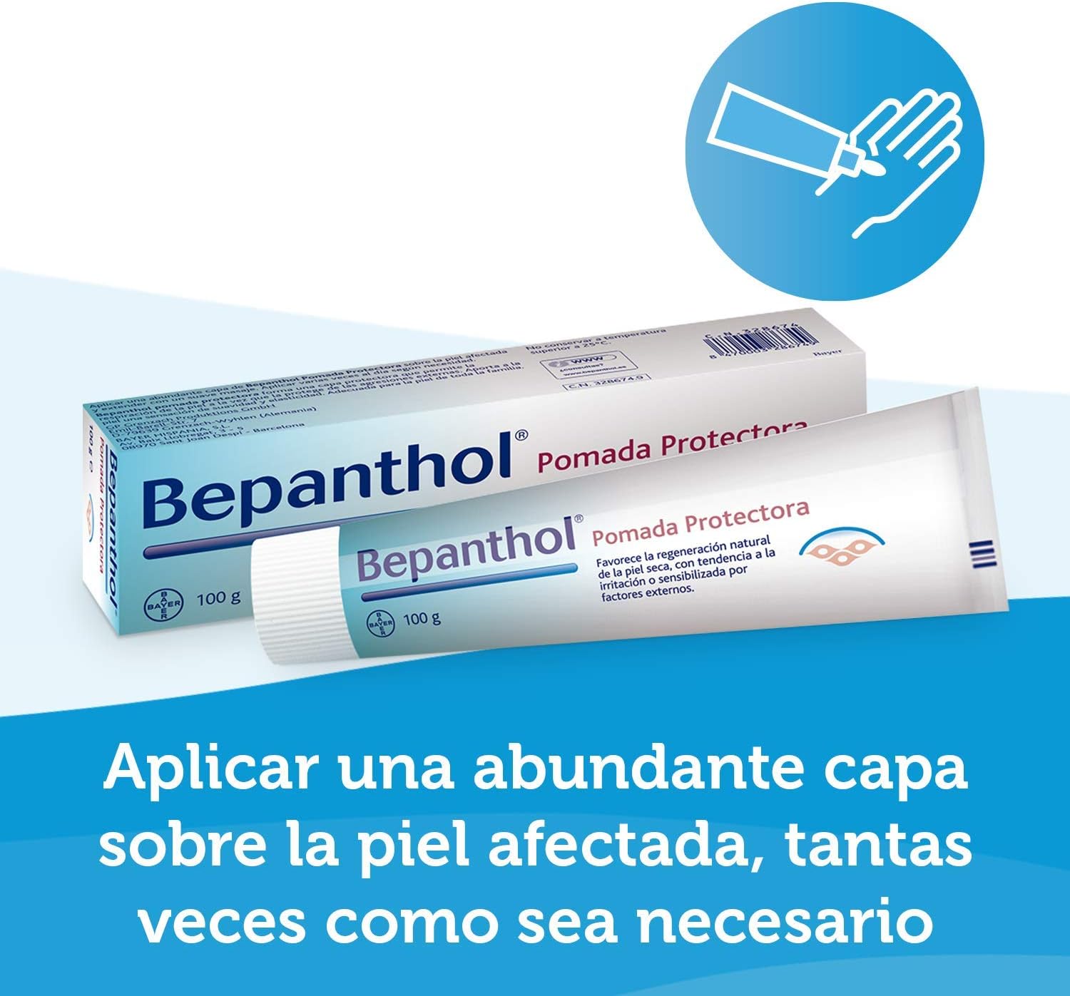 Imagen de BEPANTHOL POMADA PROTECTORA 30 GR.