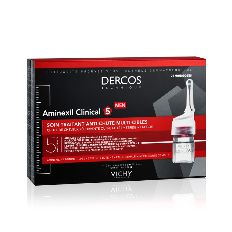 Imagen de DERCOS AMINEXIL XP HOMBRE 21 AMPOLLAS