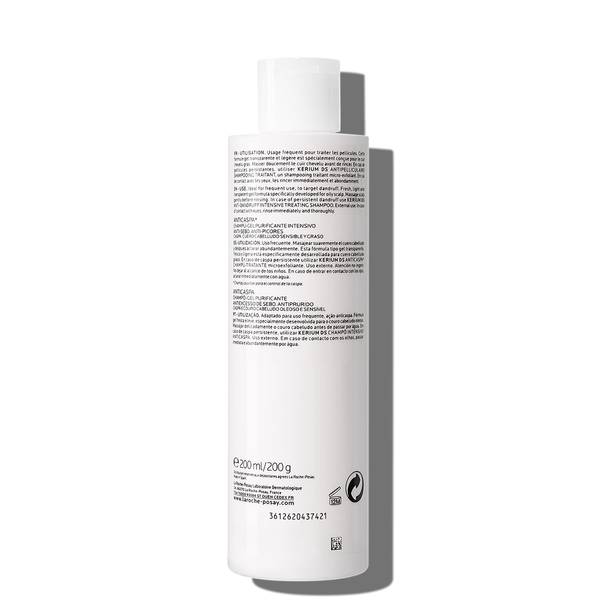 Imagen de KERIUM CHAMPU CASPA GRASA 200 ML