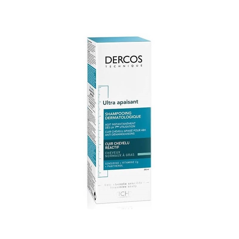 Imagen de DERCOS CHAMPU ULTRA CALM GRASO 200 ML