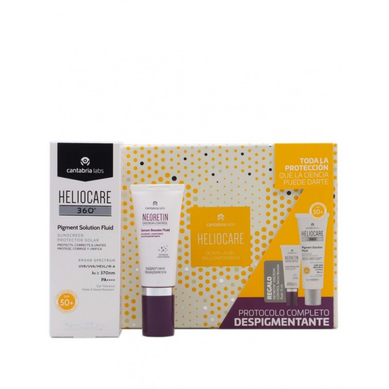 Imagen de PACK HELIOCARE 360 PIGMENT SOL. FLUID+REGALO NEORETIN SERUM