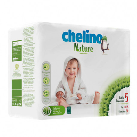 Chelino Nature Pañales Talla-3 36uds 