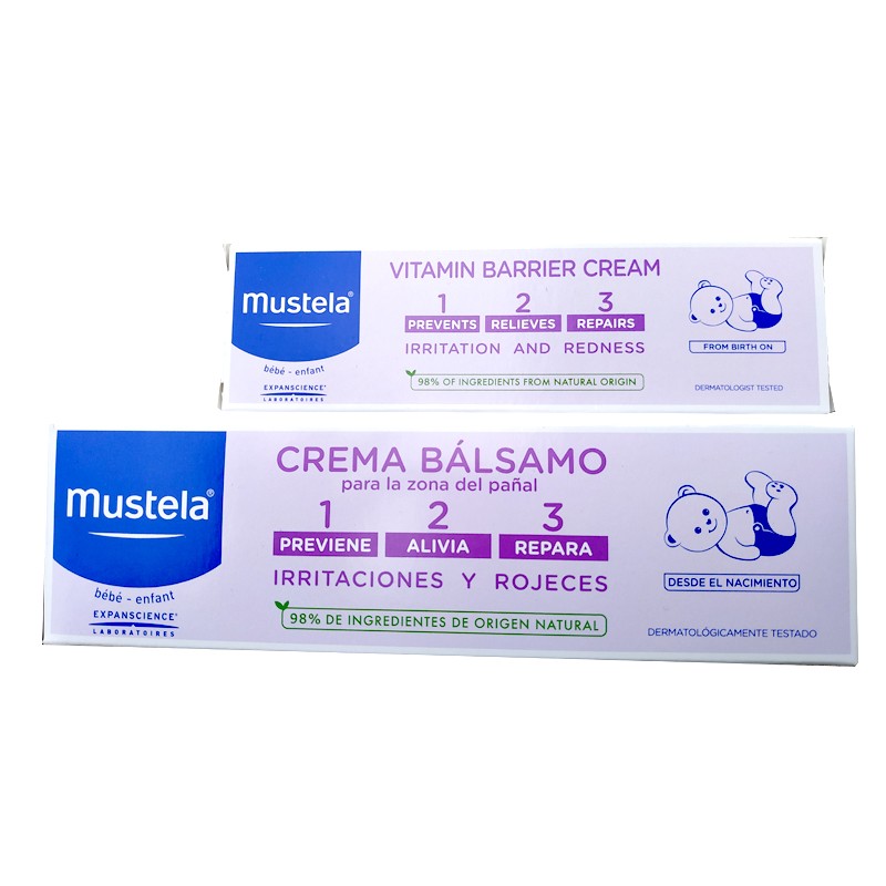 Imagen de PACK MUSTELA CREMA BALSAMO 1 2 3 150 + 50 ML